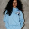 Womenswear Mercier | Womens Placid Blue Og Badge Hoodie