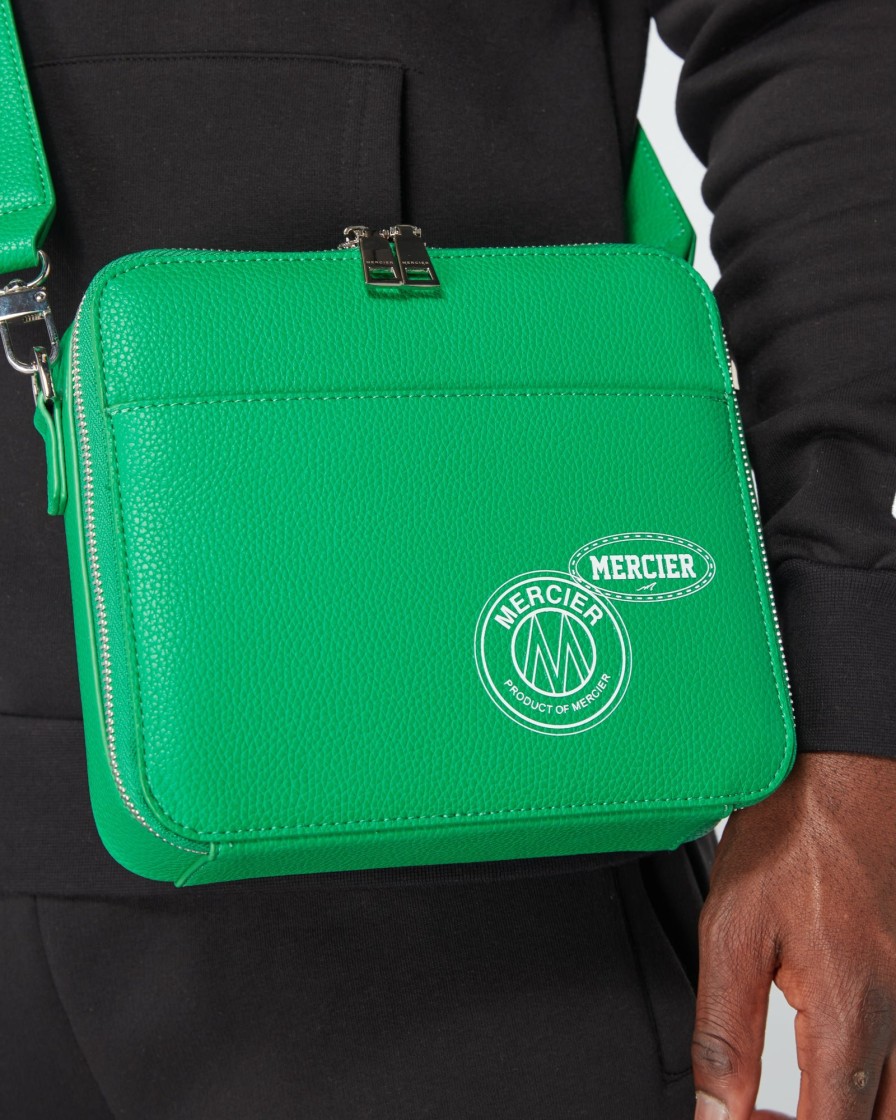 Menswear Mercier | Green Og Badge Messenger Bag - Exclusive