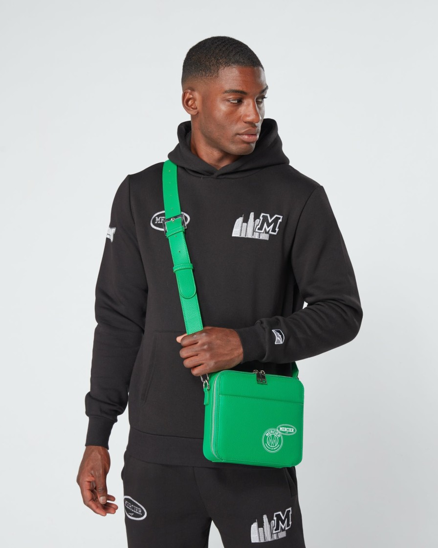 Menswear Mercier | Green Og Badge Messenger Bag - Exclusive