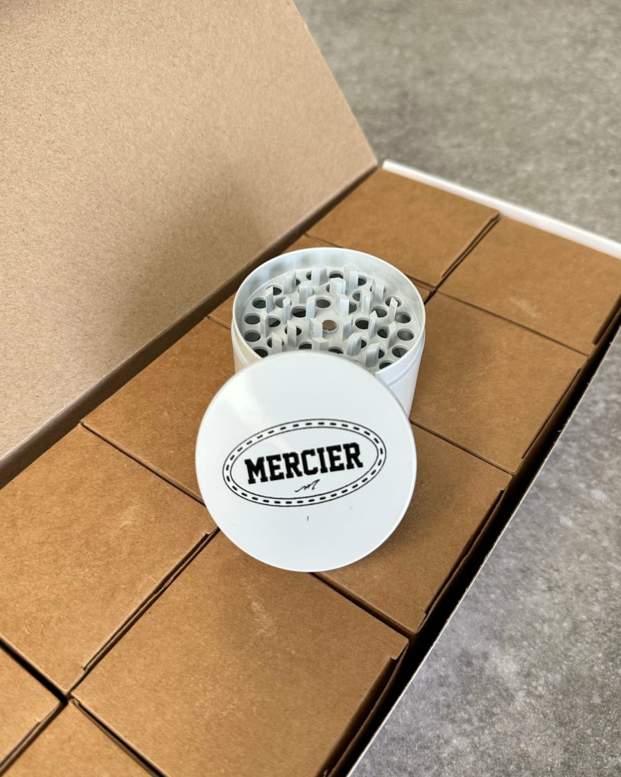 Menswear Mercier | White Mercier Maison Alloy Grinder - Limited 1/100