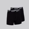 Menswear Mercier | Black Baseball Boxer Shorts 2Pk