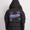 Menswear Mercier | Black Cobalt Teams Puffer Jacket