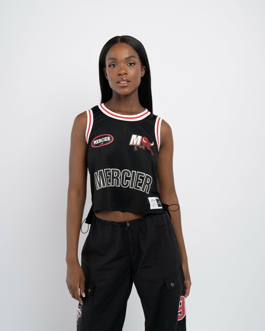 Womenswear Mercier | Womens Black Crawford Basketball Vest