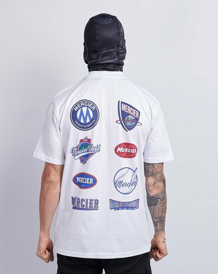 Menswear Mercier | White Mercier The Series Tshirt