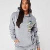 Womenswear Mercier | Womens Grey Marl Mercier World Hoodie