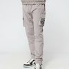 Menswear Mercier | Steel Mono Mercier Badge Cargos