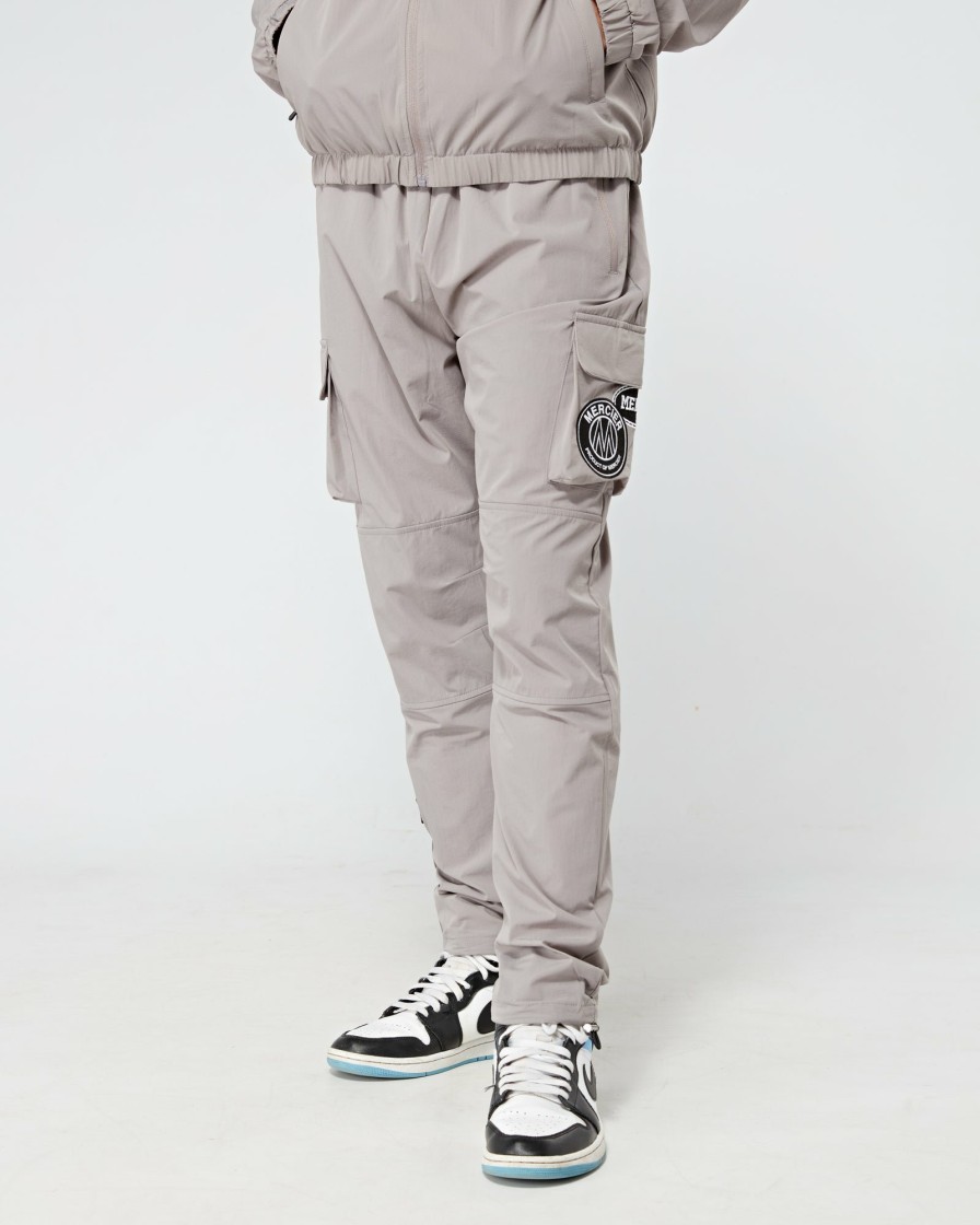 Menswear Mercier | Steel Mono Mercier Badge Cargos