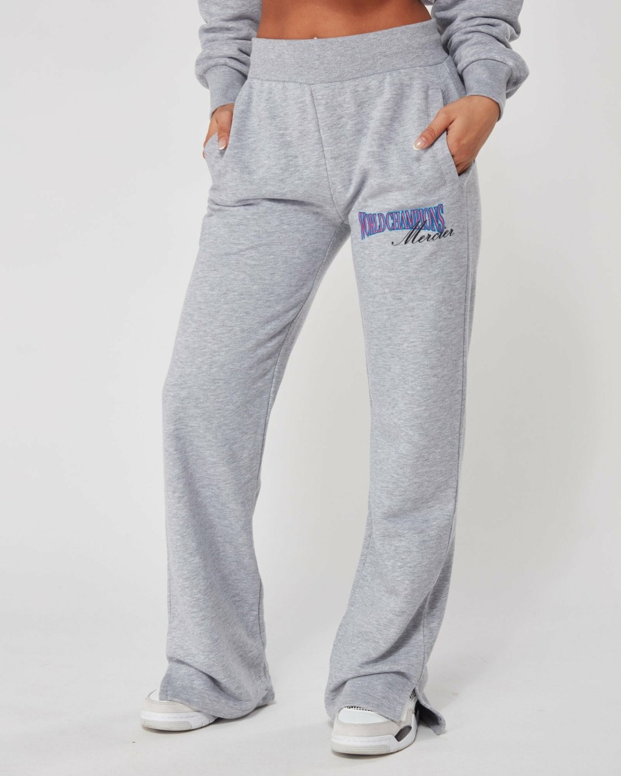 Womenswear Mercier | Womens Grey Marl Champions Joggers