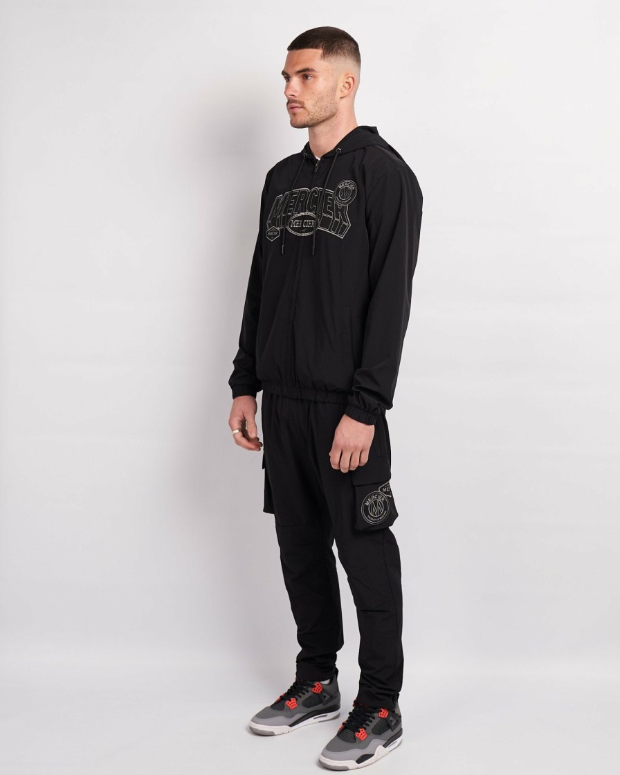 Menswear Mercier | Black Stone Mercier Court Cargos