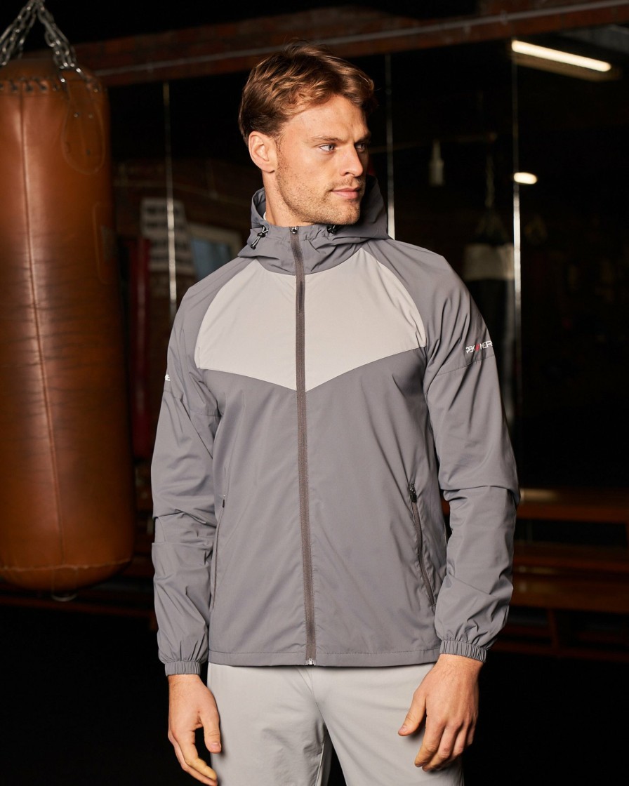 Menswear Mercier | Pbk//Mercier Performance Windbreaker Grey