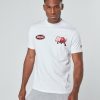 Menswear Mercier | White Red Mercier Empire Tshirt