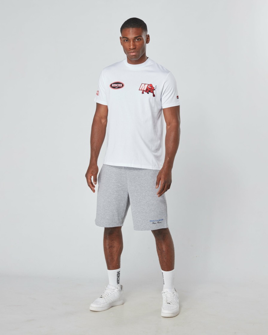 Menswear Mercier | White Red Mercier Empire Tshirt