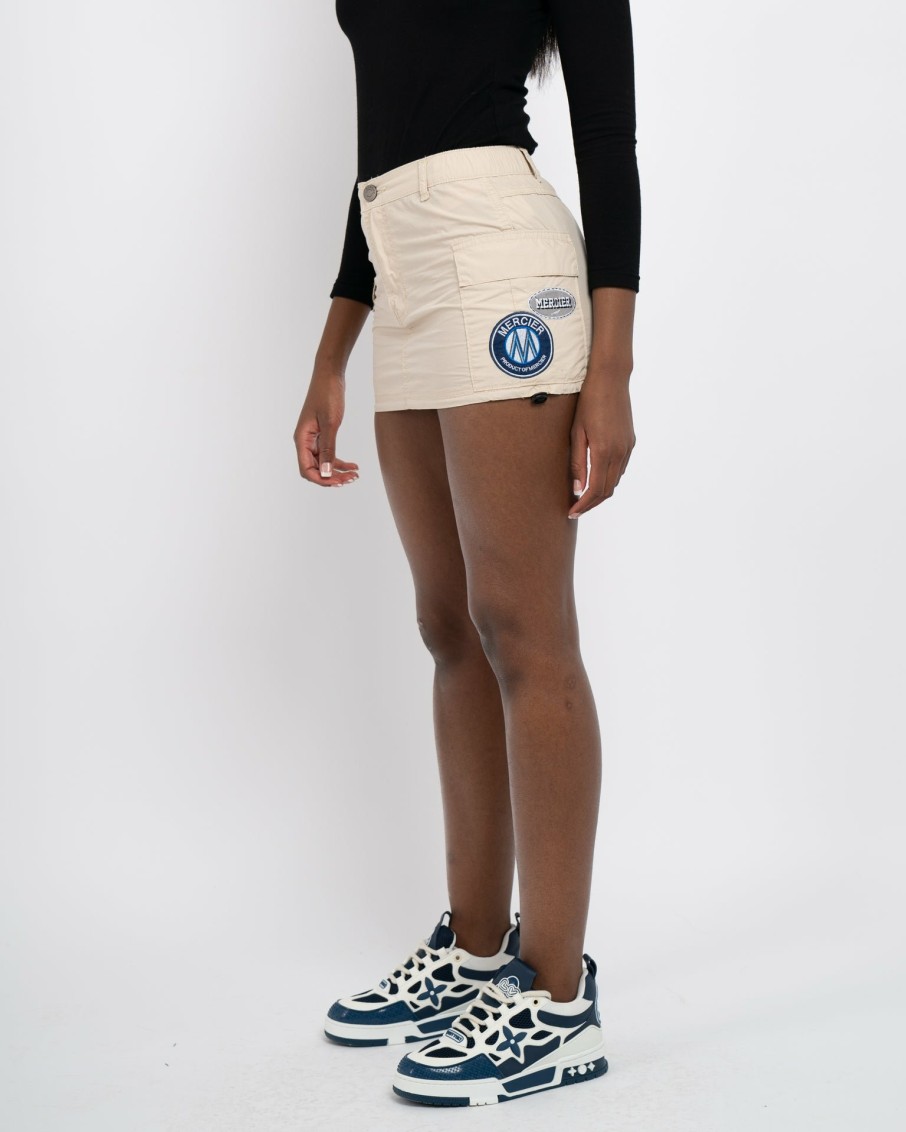 Womenswear Mercier | Womens Almond Og Badge Cargo Skirt